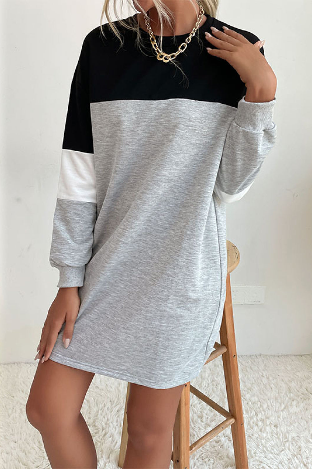 Lanza Sweatshirt Dress