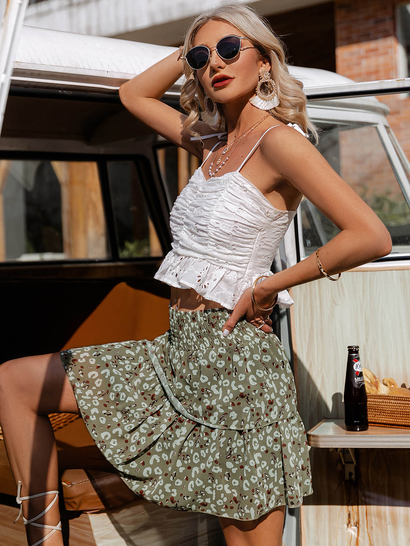 Lola Layered Mini Skirt
