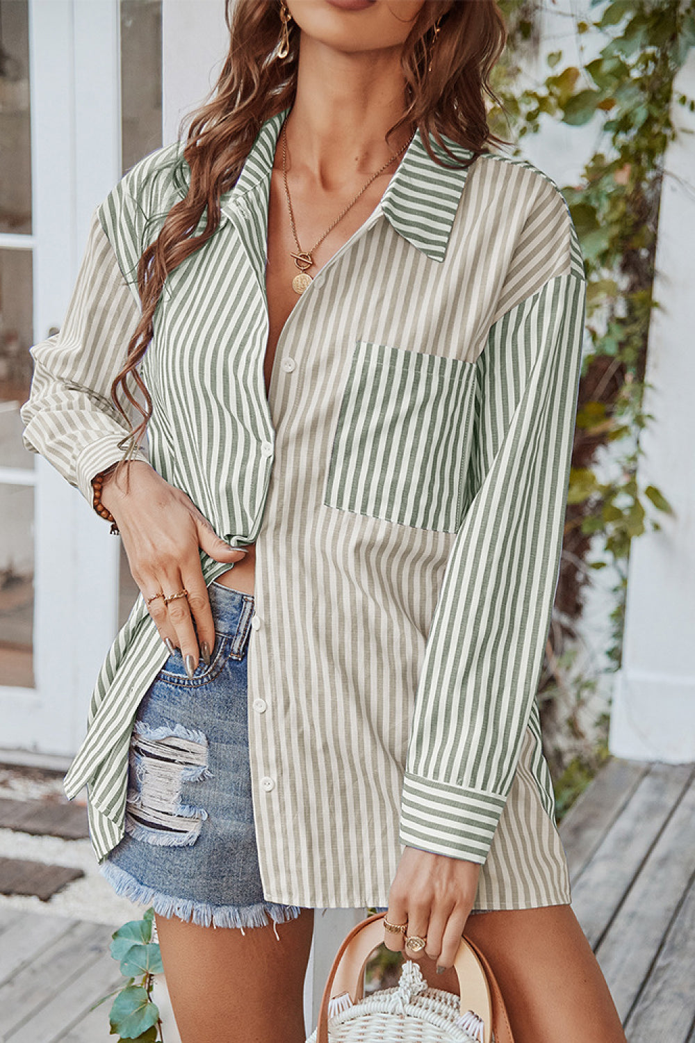 Positano Button Down Shirt
