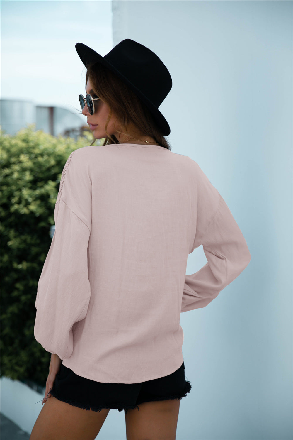 Avery Peplum Top