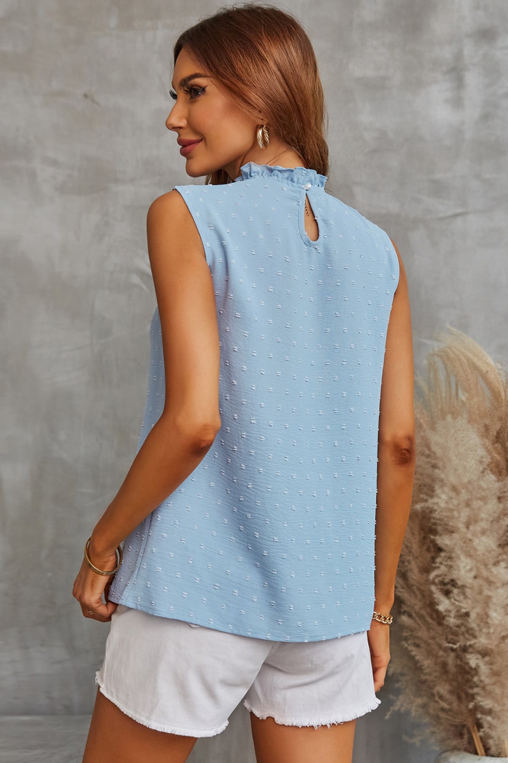 Smocked Dot Top