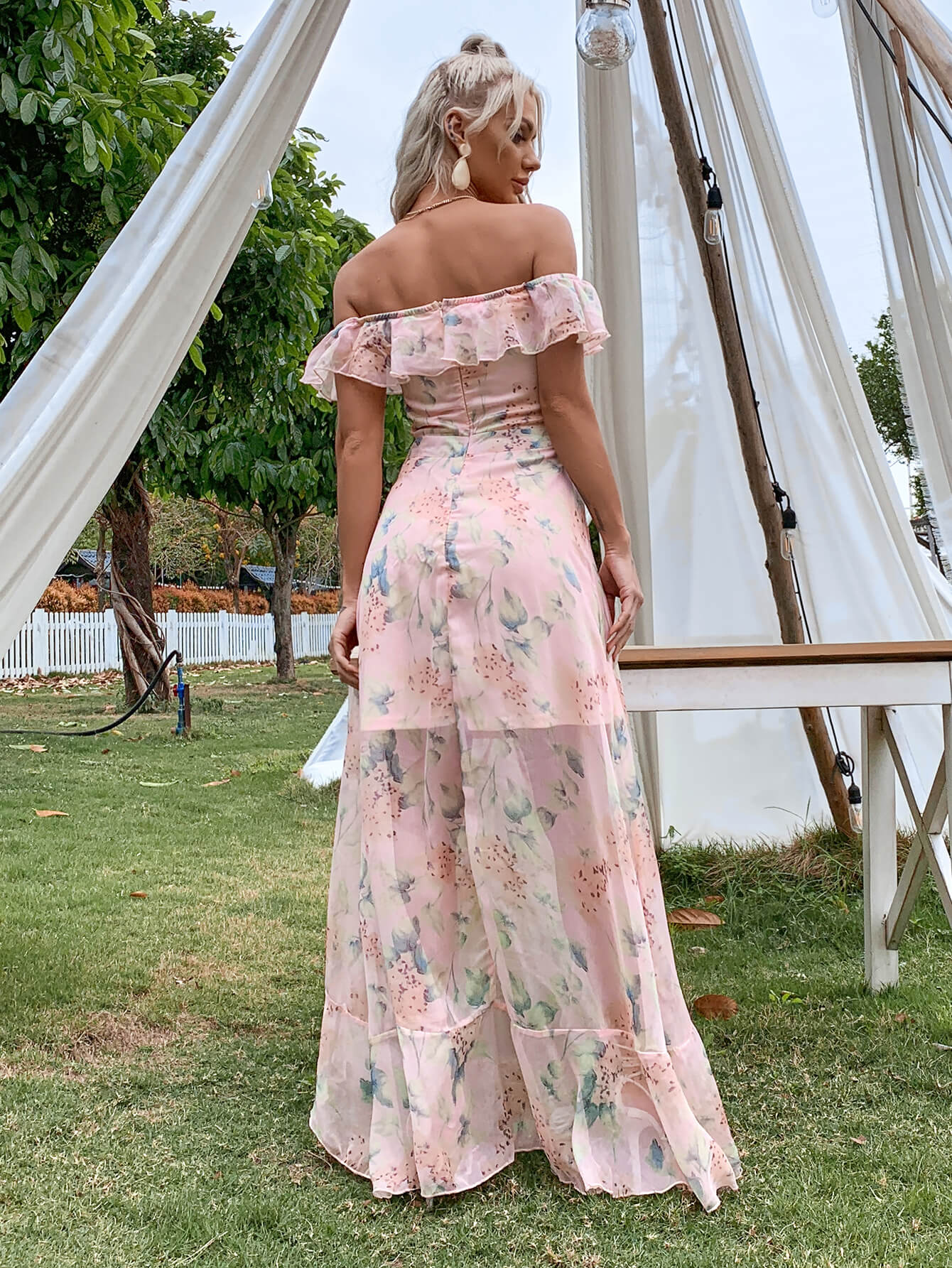 Cora Off-Shoulder Dress