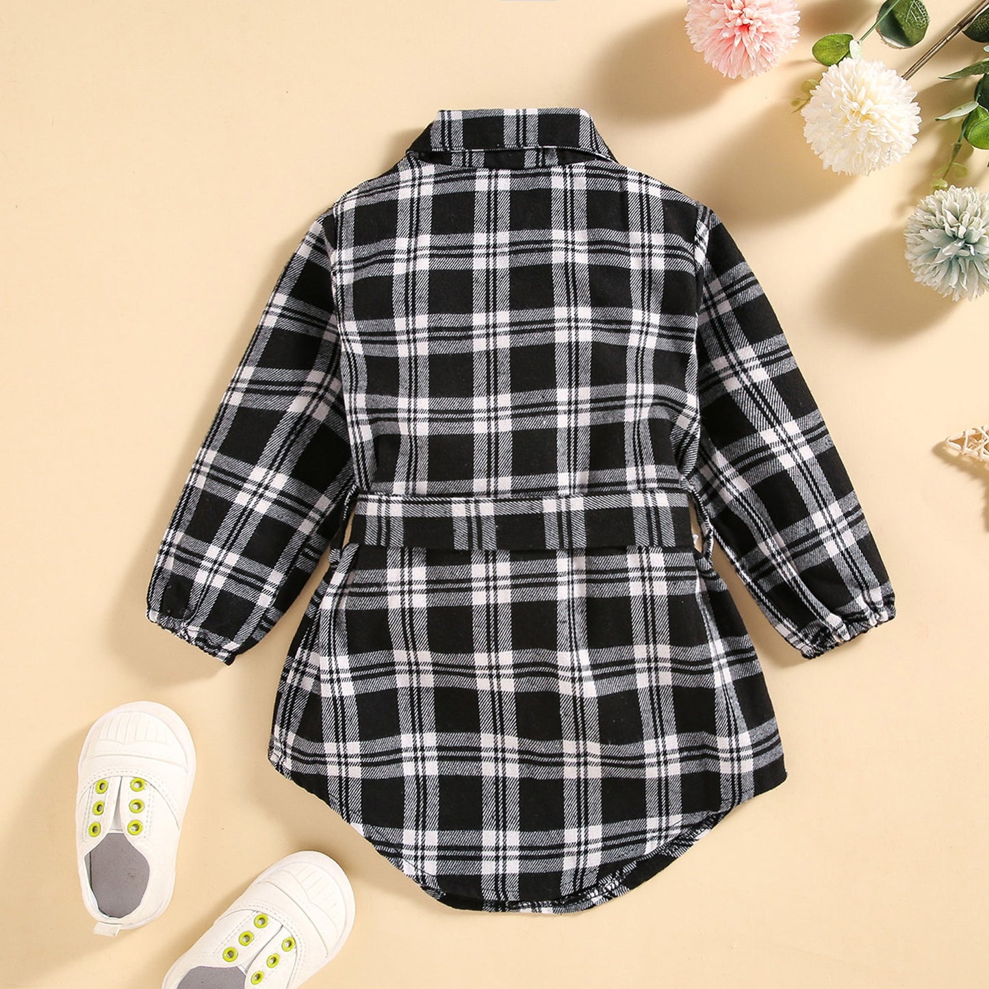 Mad About Plaid Shirt Dress
