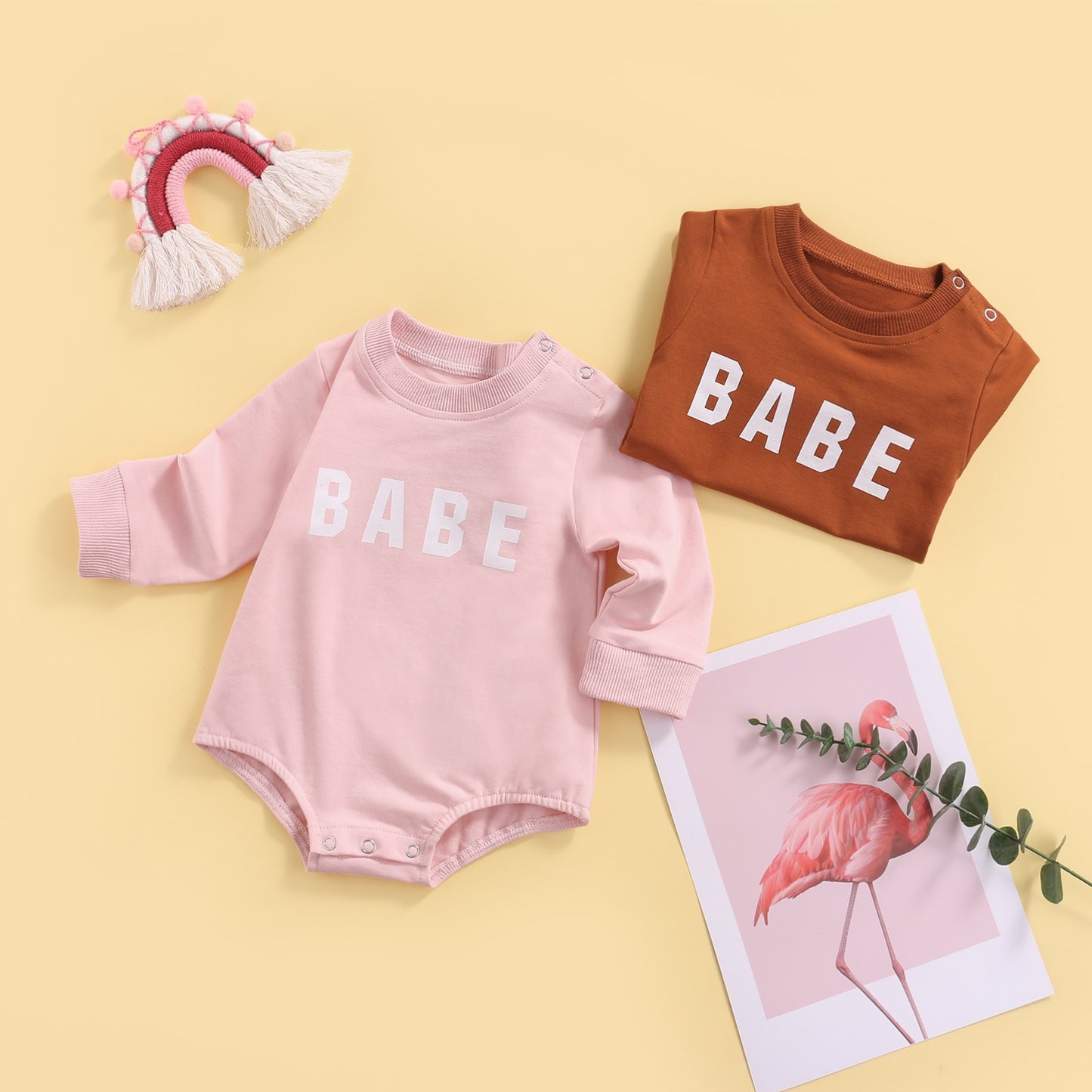 Babe Crewneck Romper