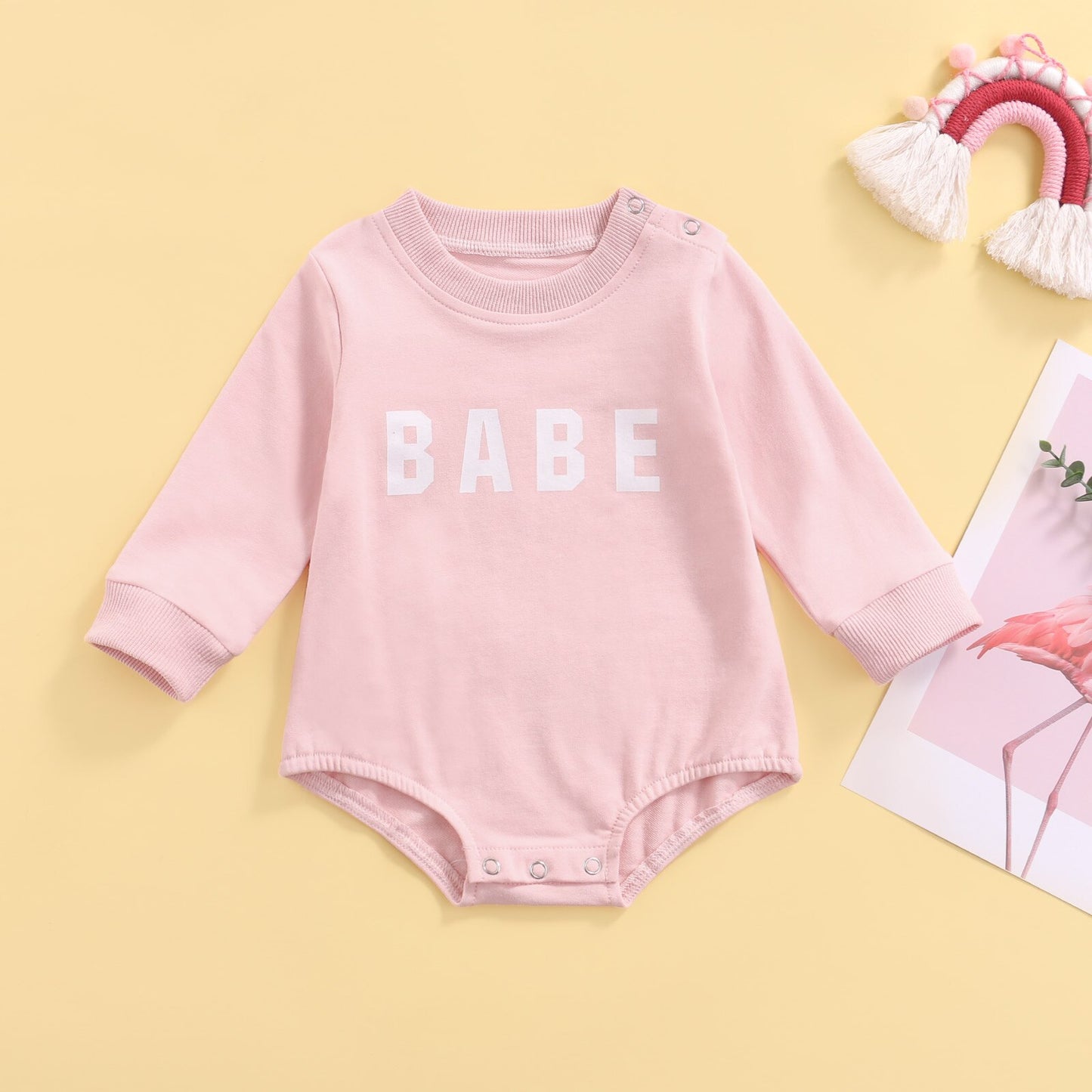 Babe Crewneck Romper
