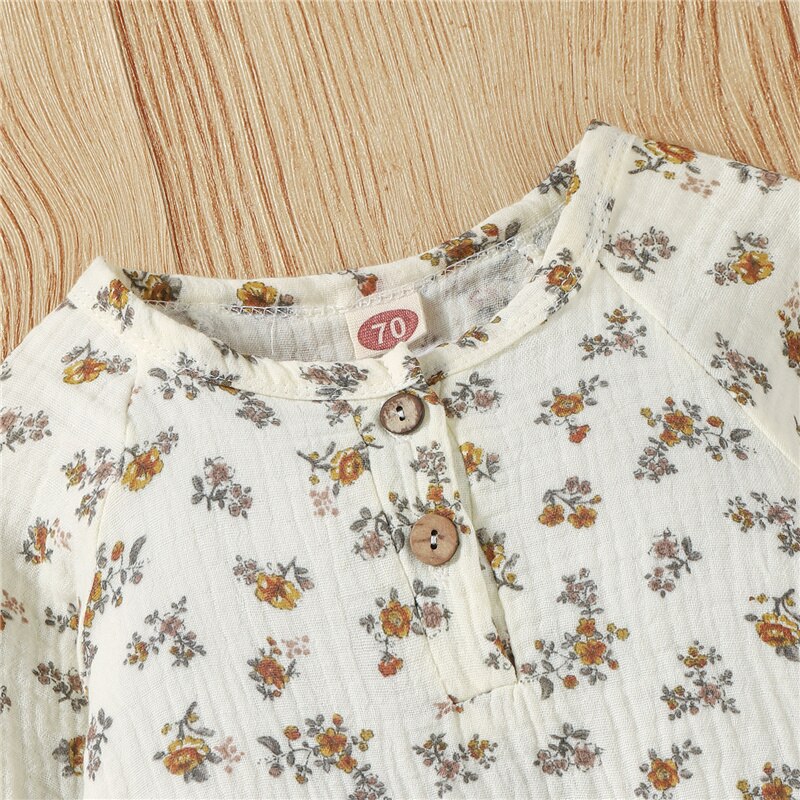 Bring Me Flowers Linen Romper