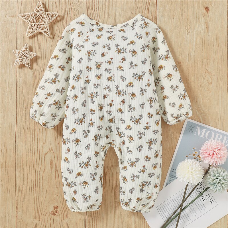 Bring Me Flowers Linen Romper