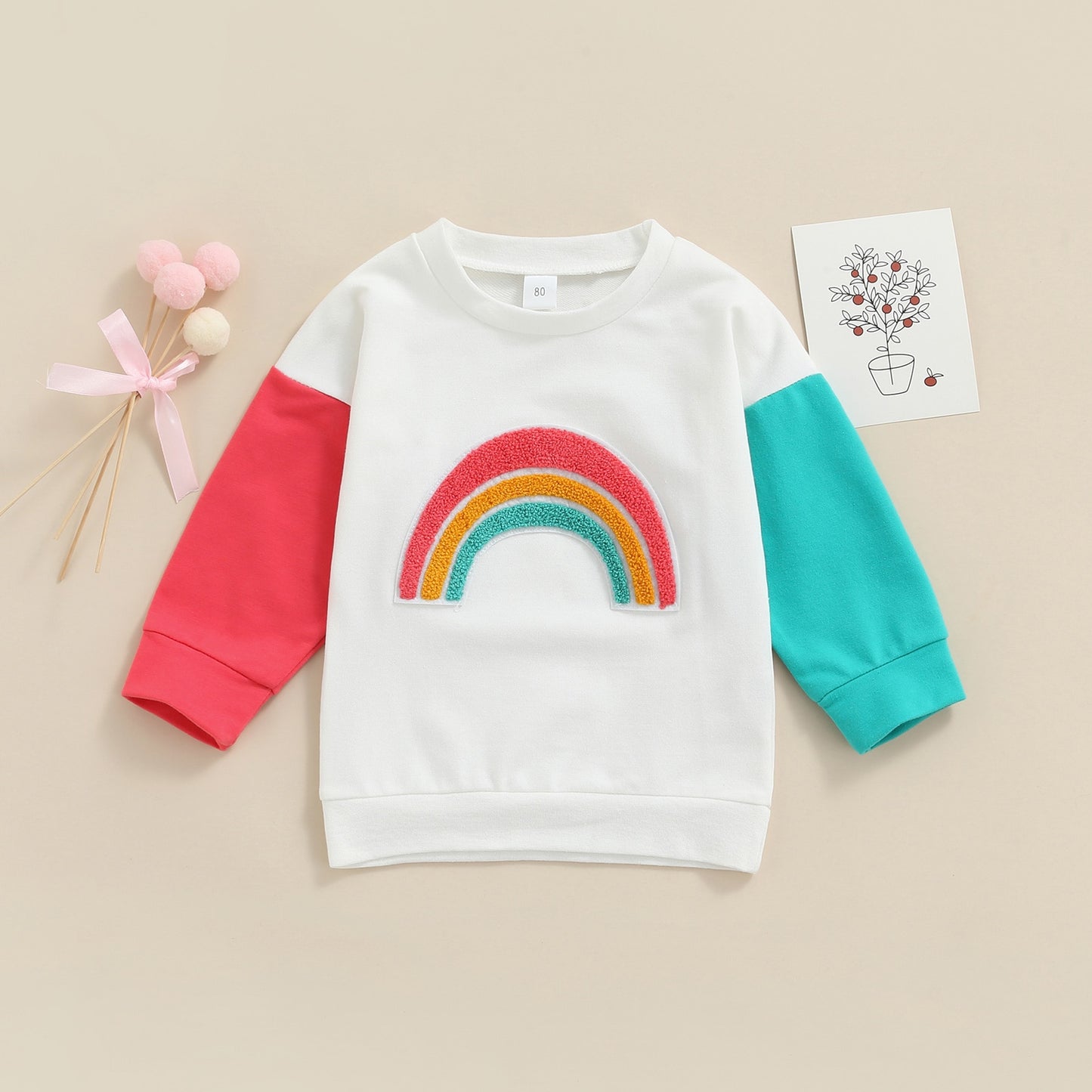 Margo's Rainbow Crewneck