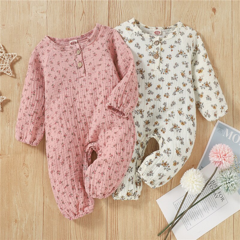 Bring Me Flowers Linen Romper