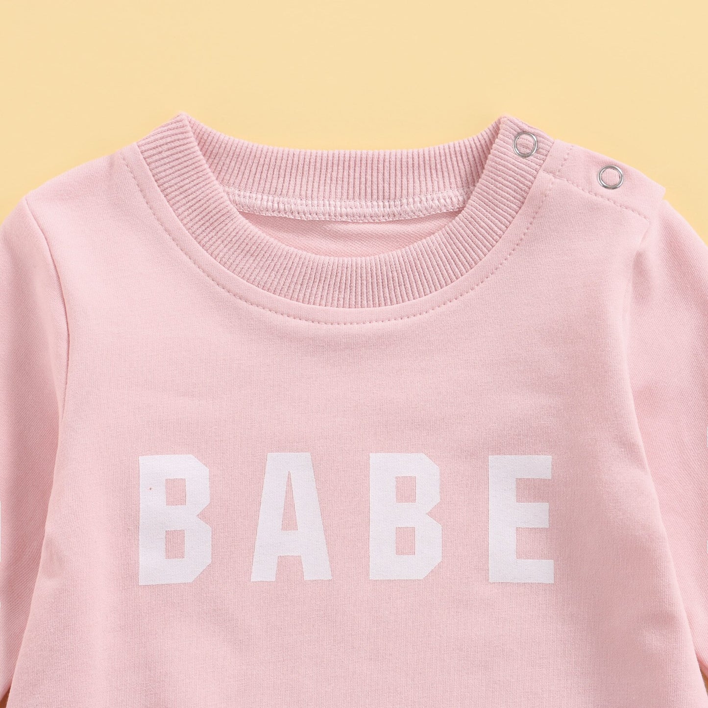 Babe Crewneck Romper