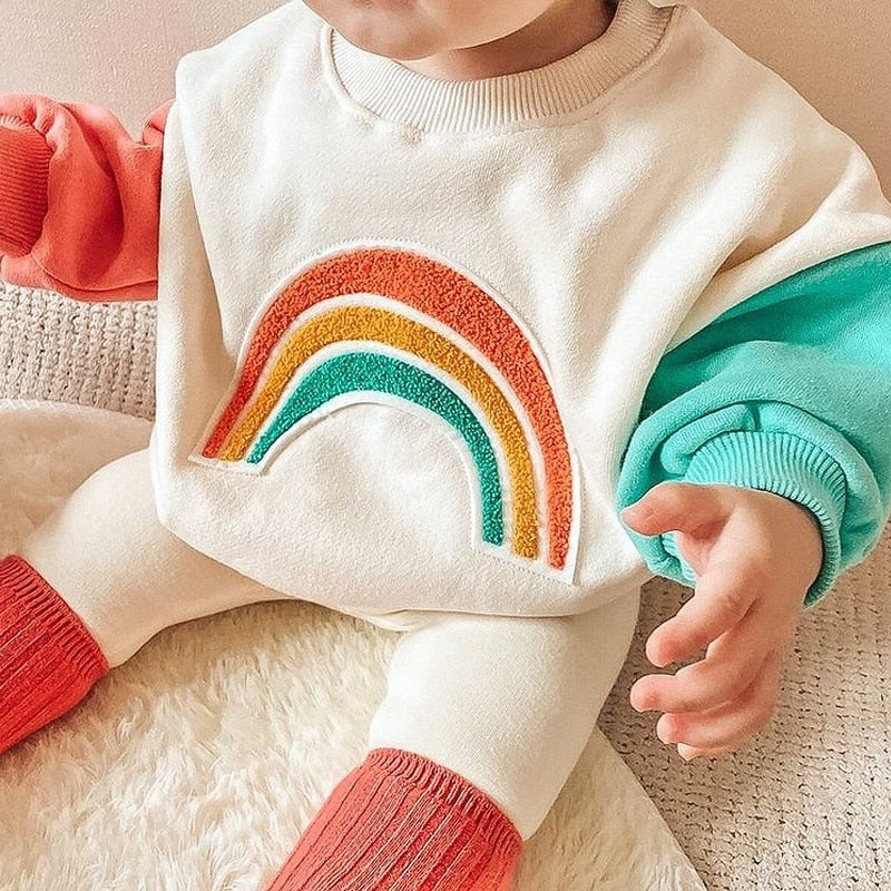 Margo's Rainbow Crewneck