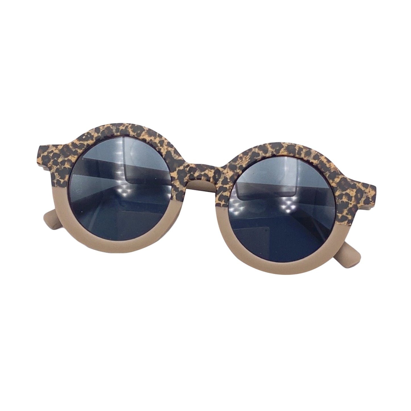 Leopard Retro Glasses for Kids