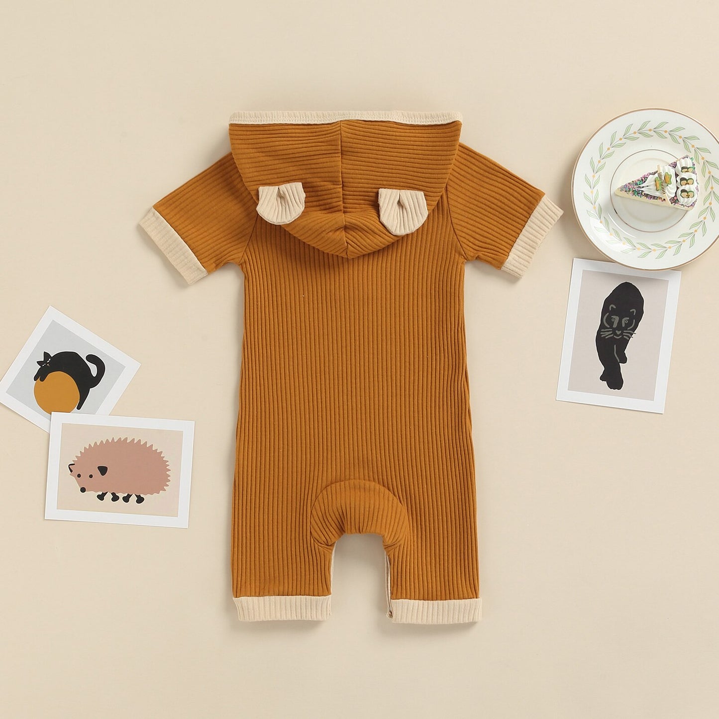 Kalin's Hooded Romper