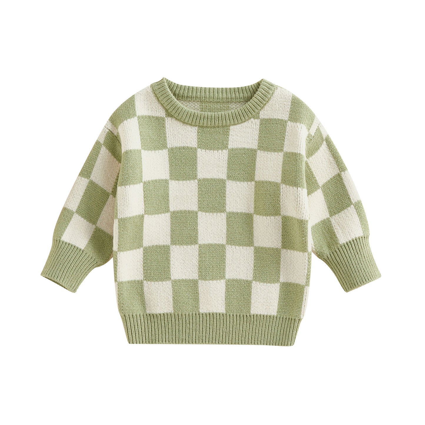 Checked Out Sweater