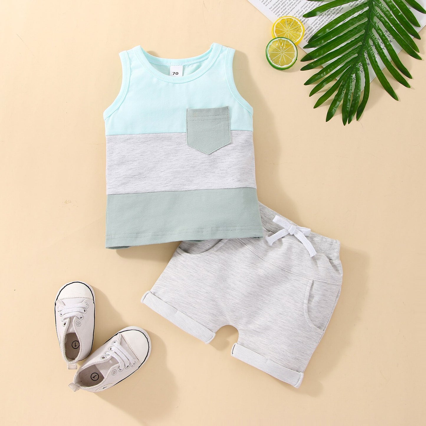 Patchwork Crew Set