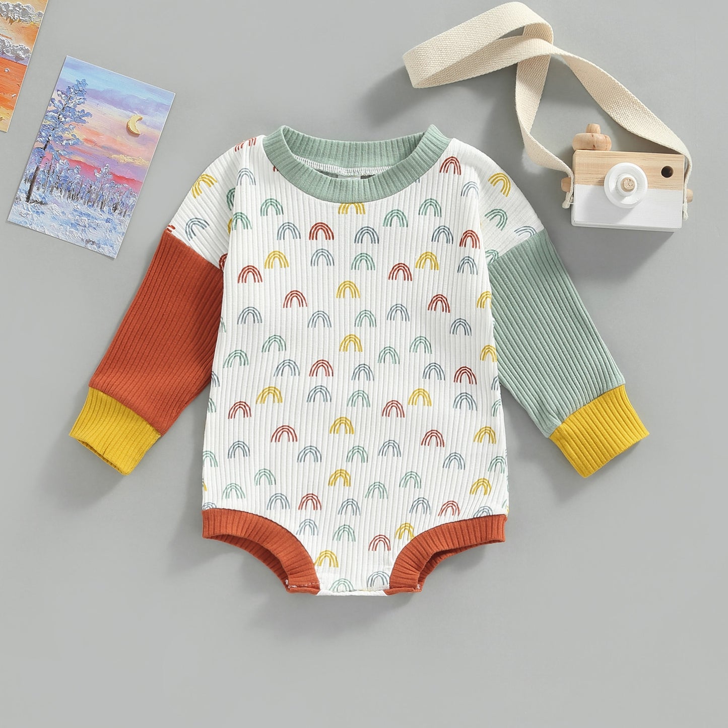 Rhett's Patchwork Onesie