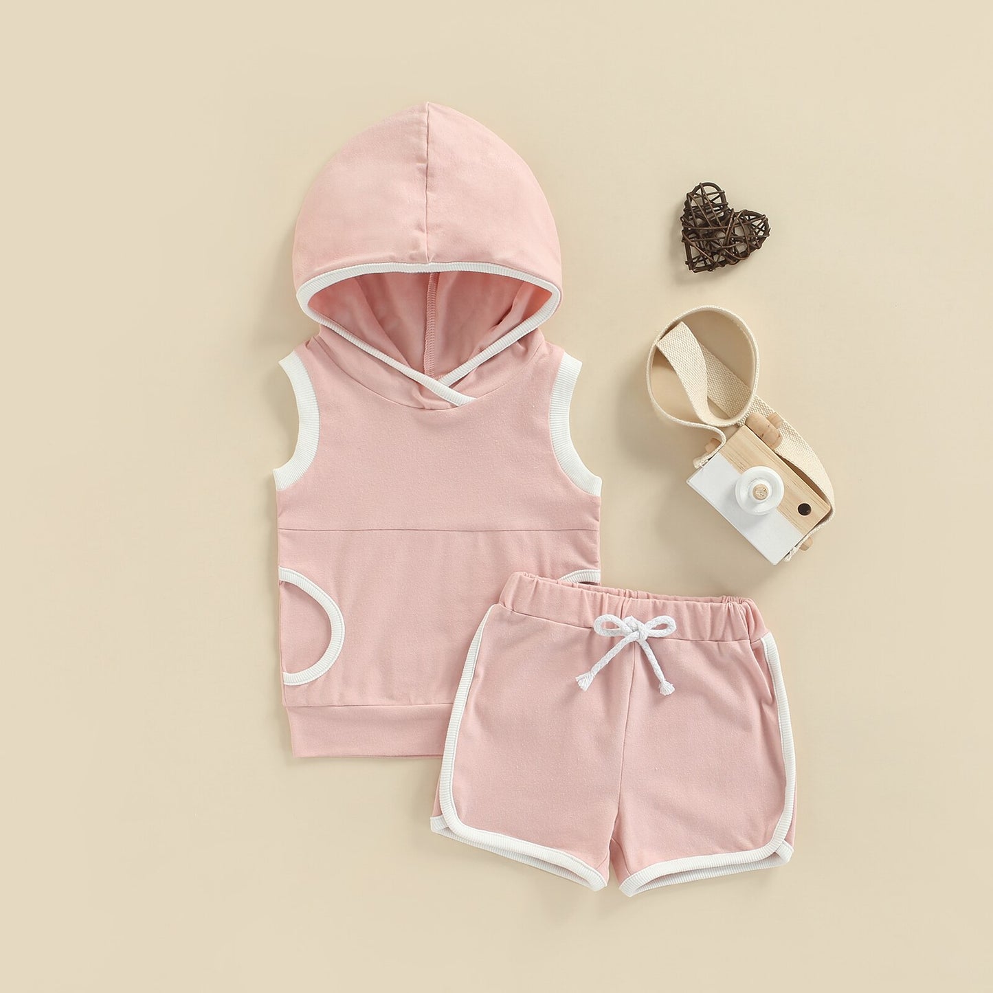 Feelin' Playful Hooded Set