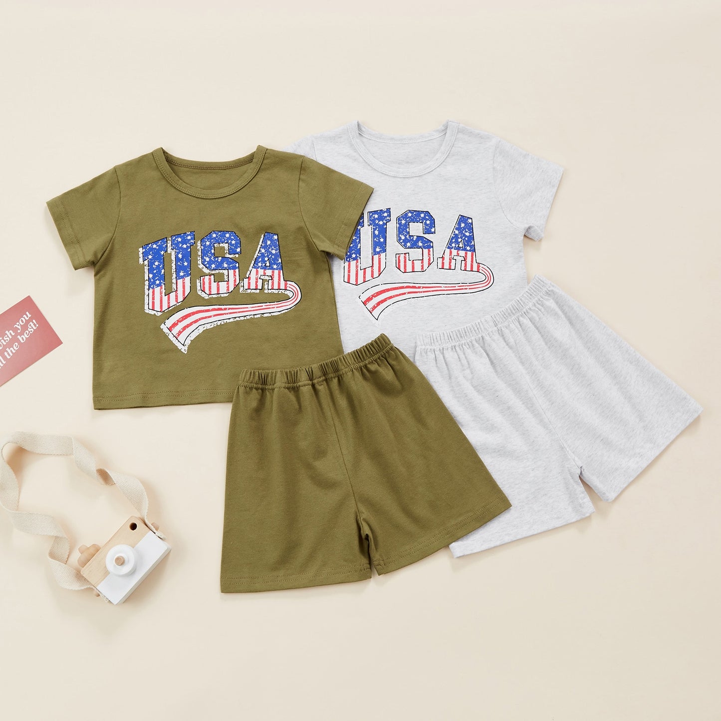 USA Short-Sleeve Set