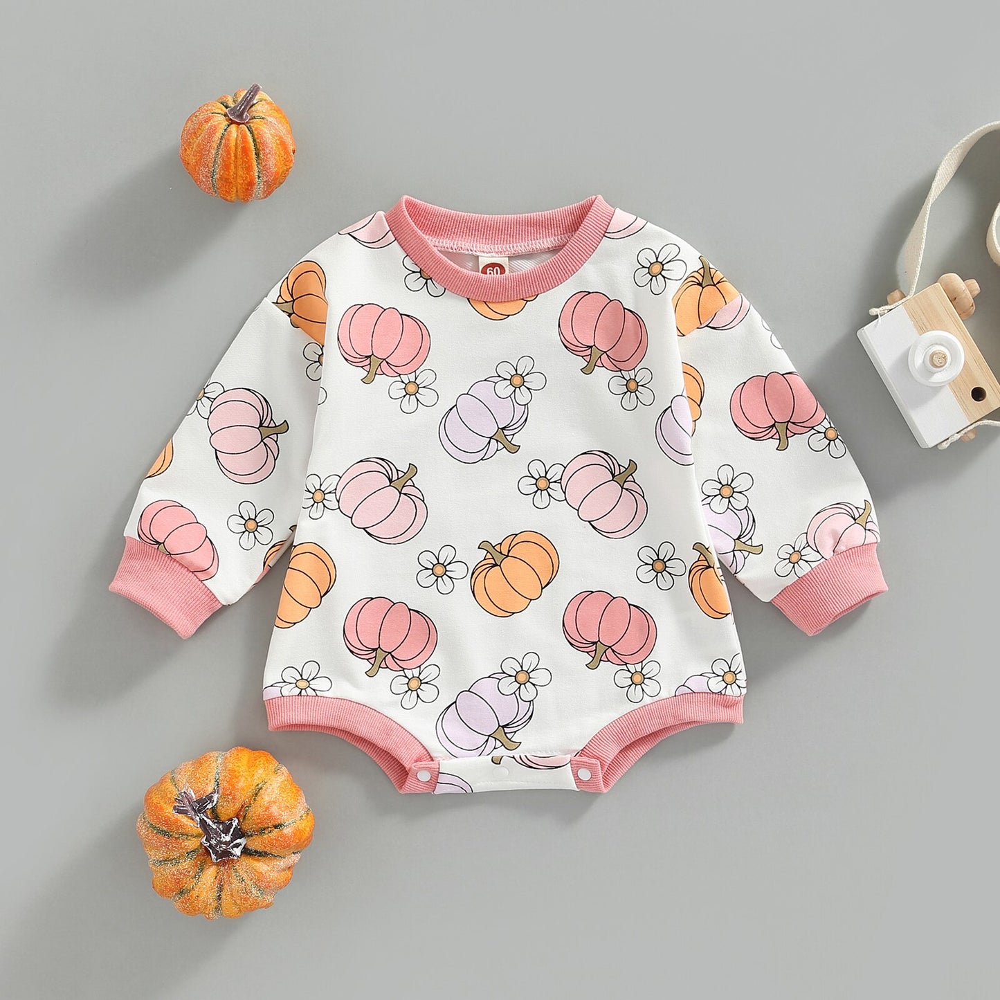Pastel Pumpkin Bodysuit