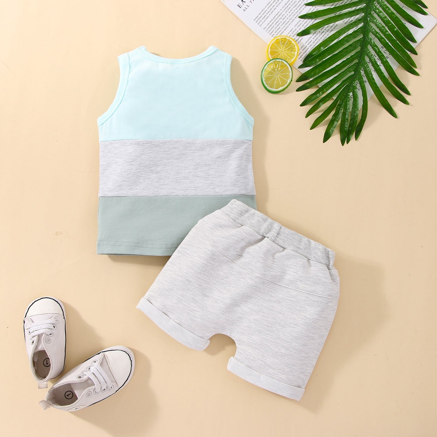Patchwork Crew Set