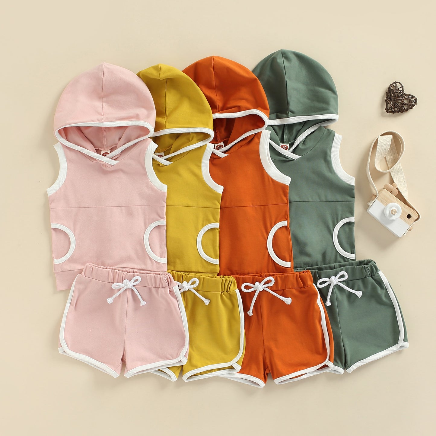 Feelin' Playful Hooded Set