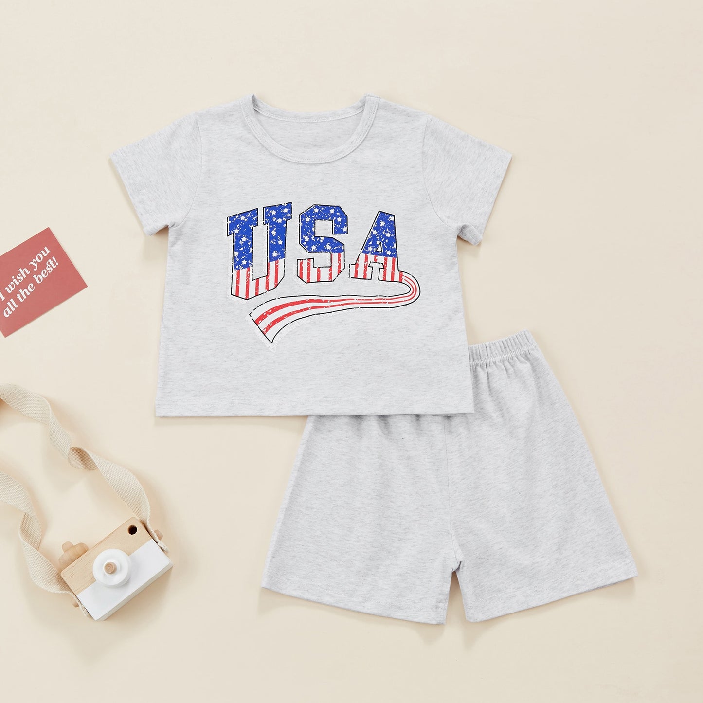 USA Short-Sleeve Set