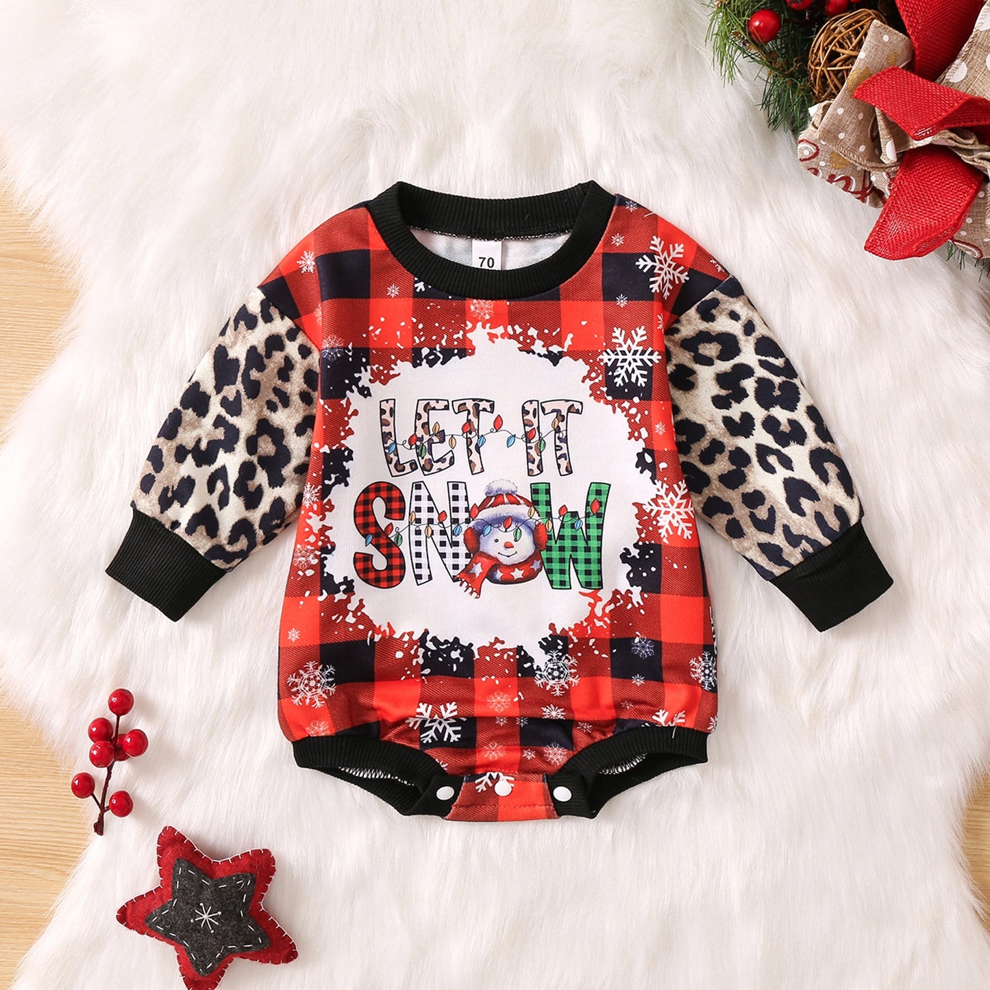 Merry Wild Christmas Romper