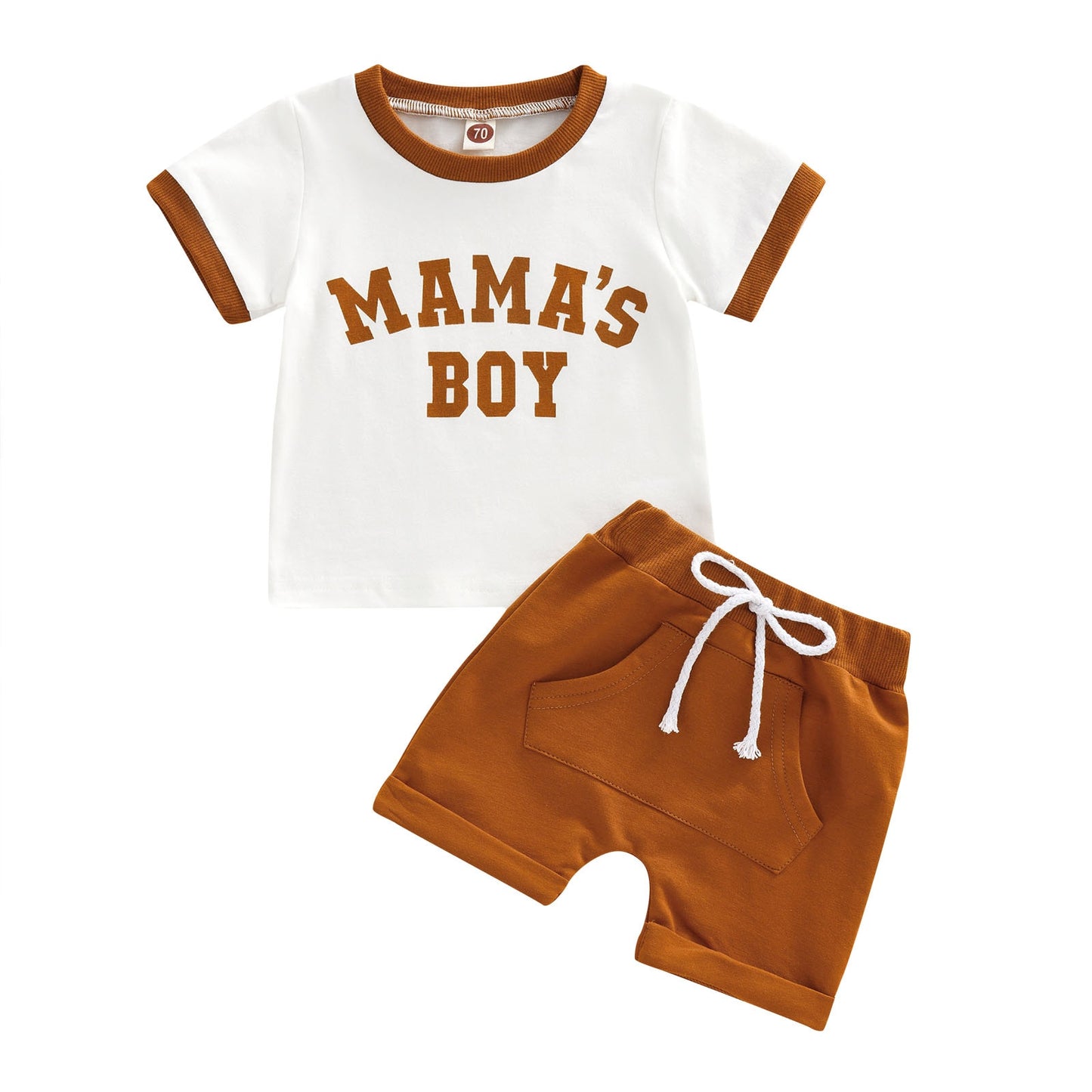 Mama's Boy Short-Sleeve Set