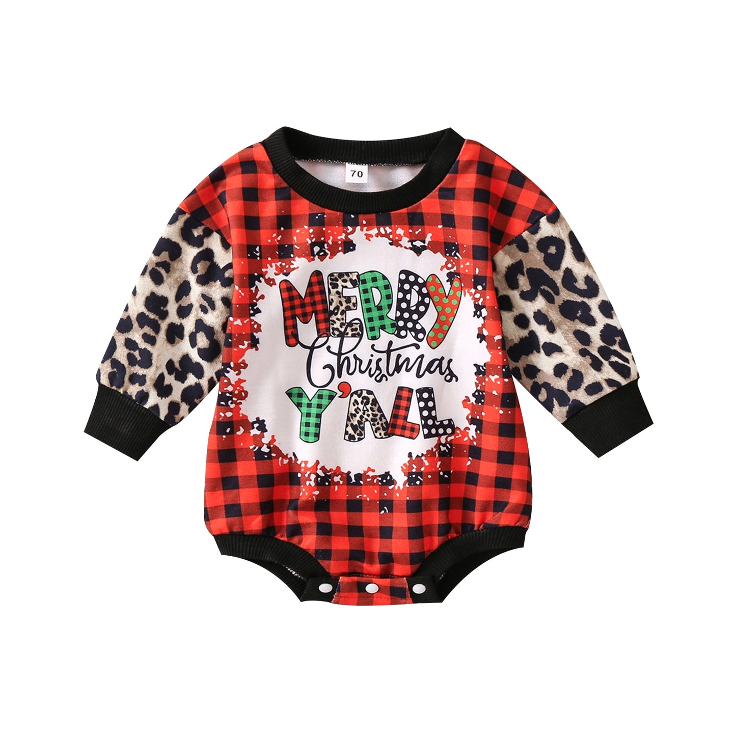 Merry Wild Christmas Romper