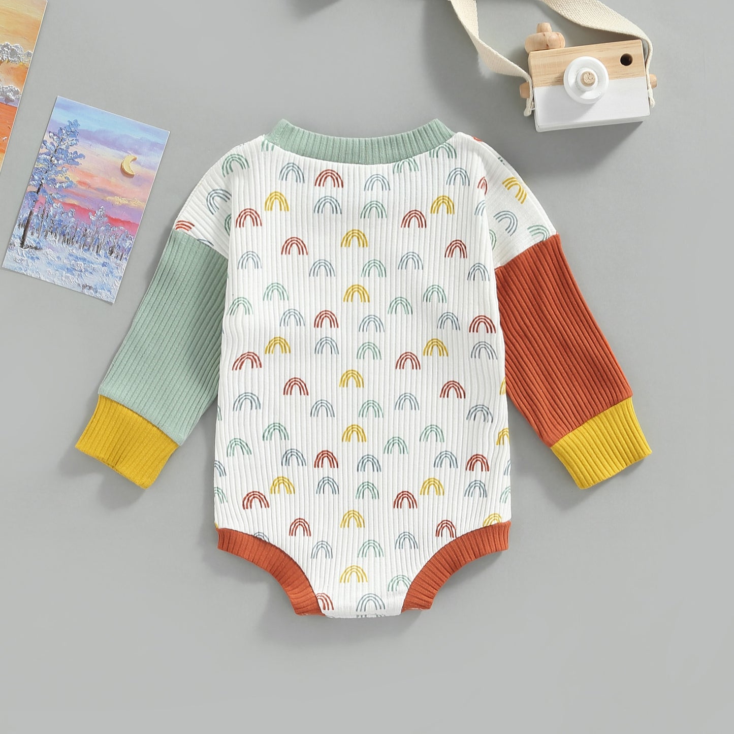 Rhett's Patchwork Onesie