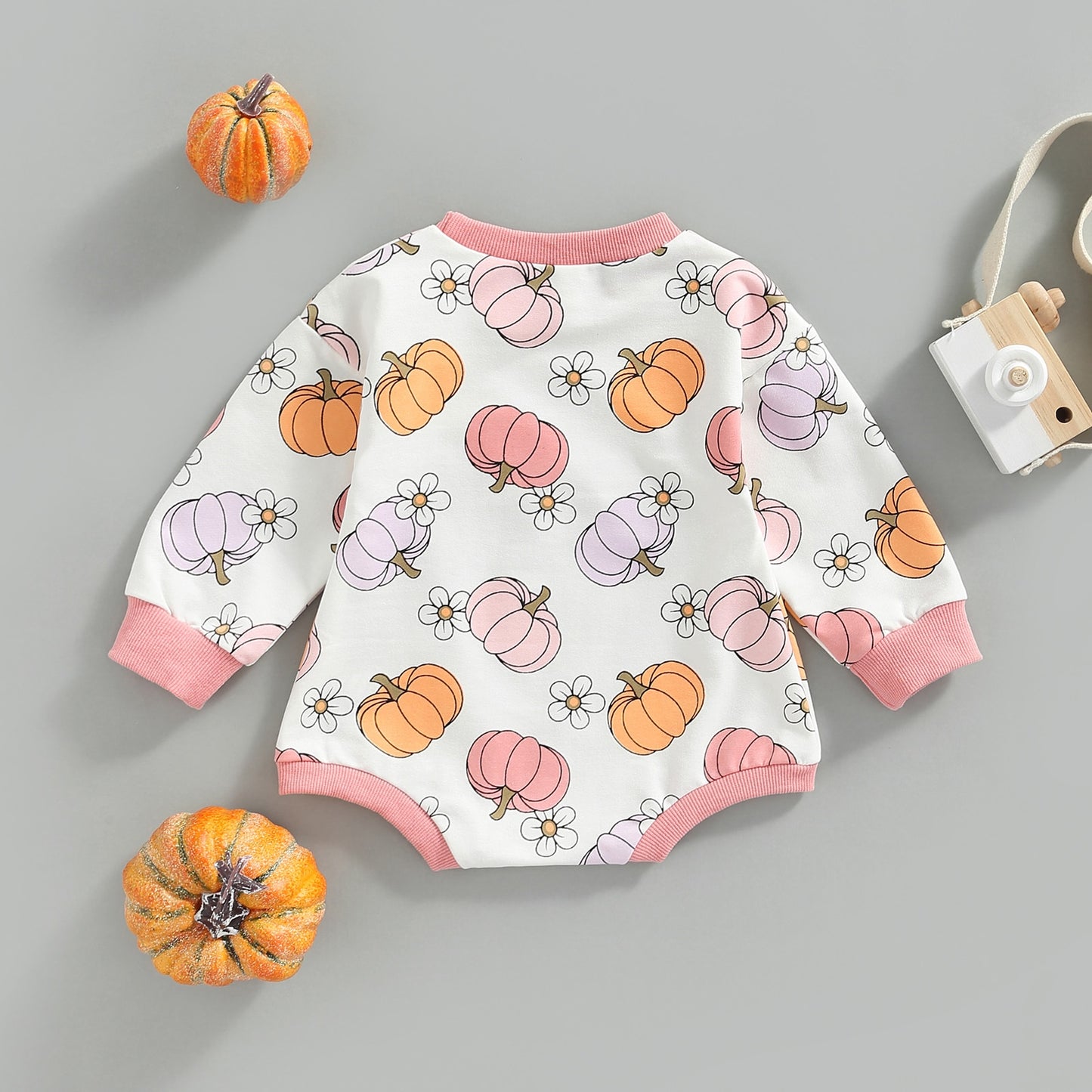 Pastel Pumpkin Bodysuit