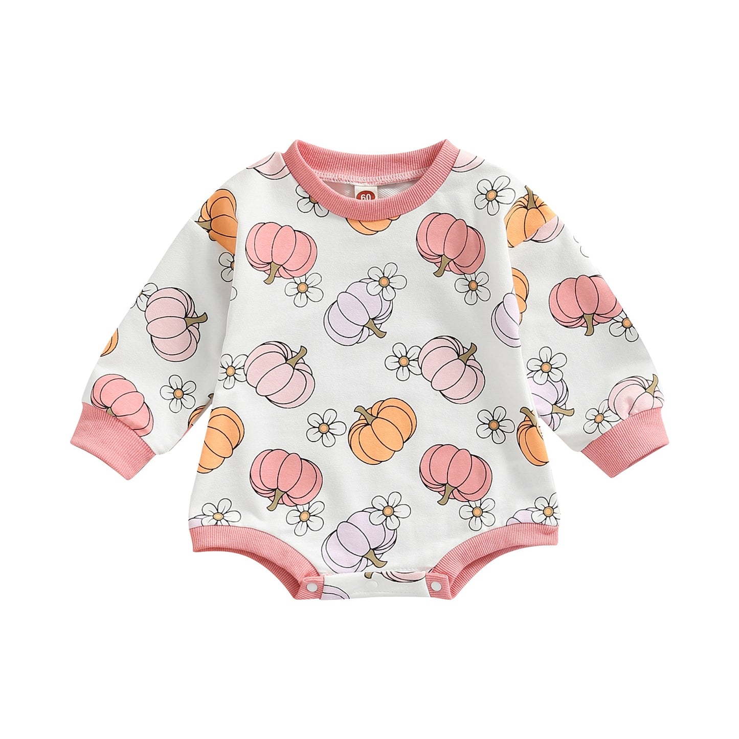 Pastel Pumpkin Bodysuit