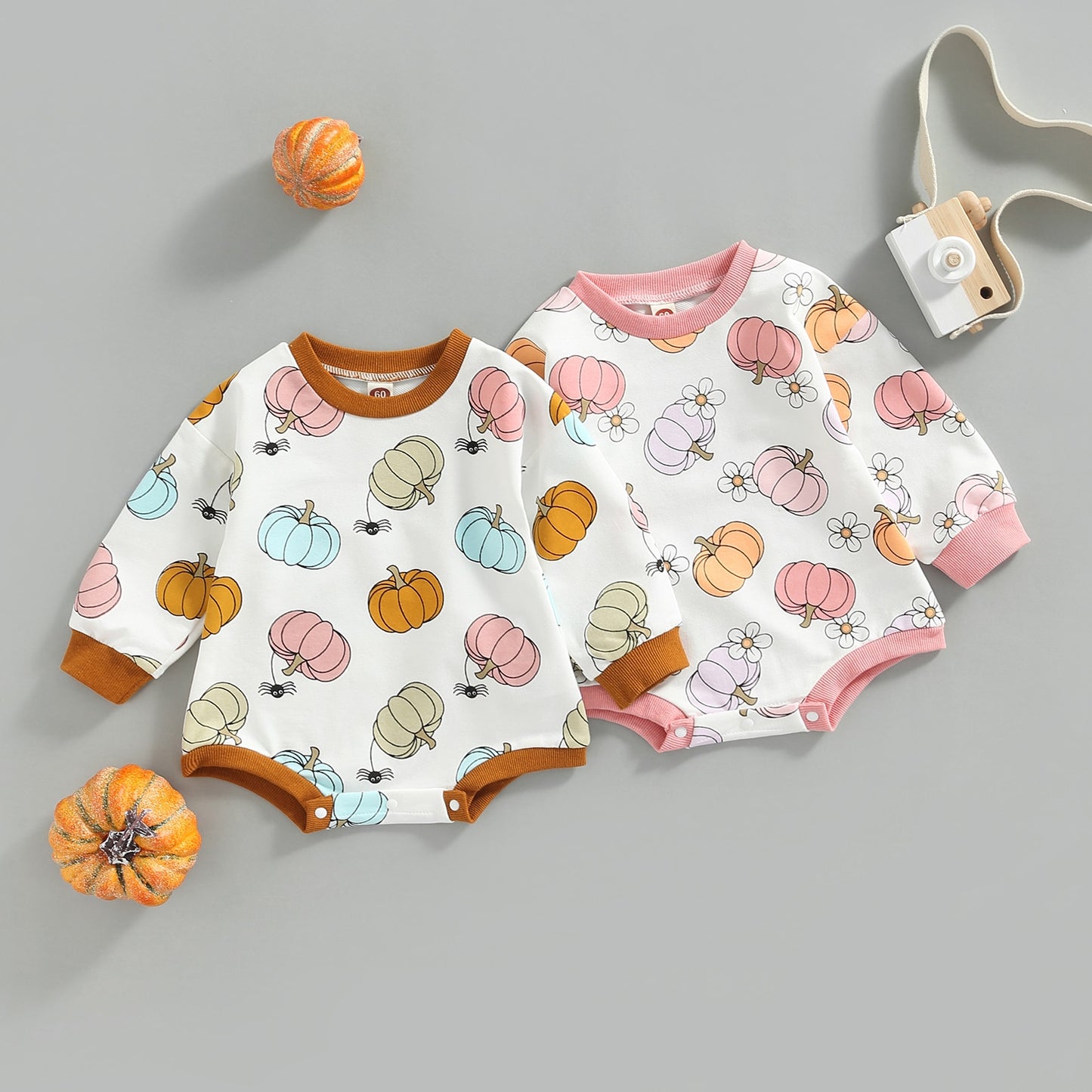 Pastel Pumpkin Bodysuit