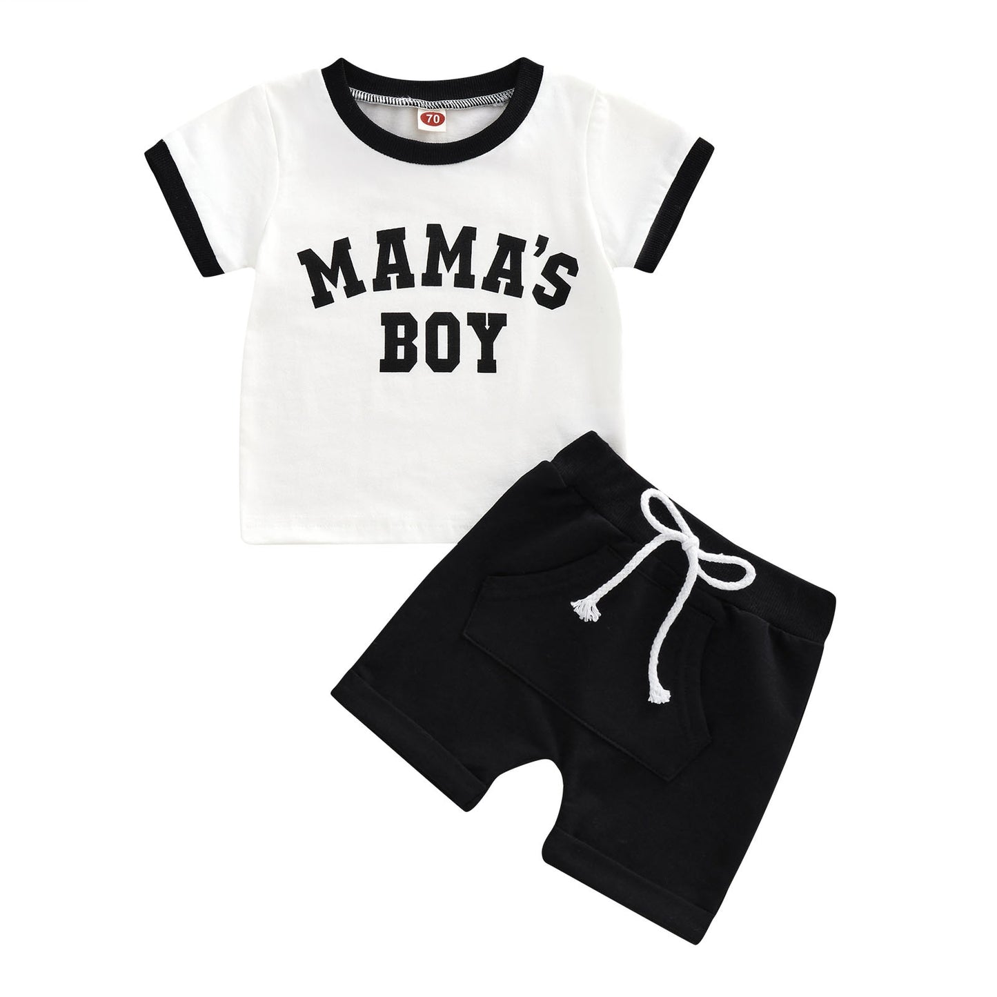 Mama's Boy Short-Sleeve Set