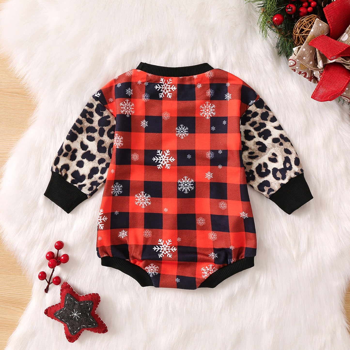 Merry Wild Christmas Romper