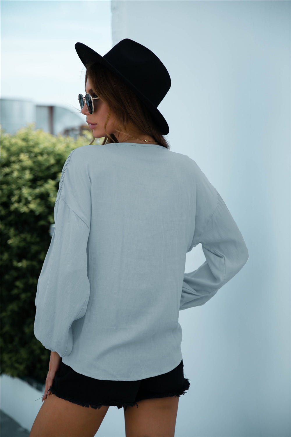 Avery Peplum Top