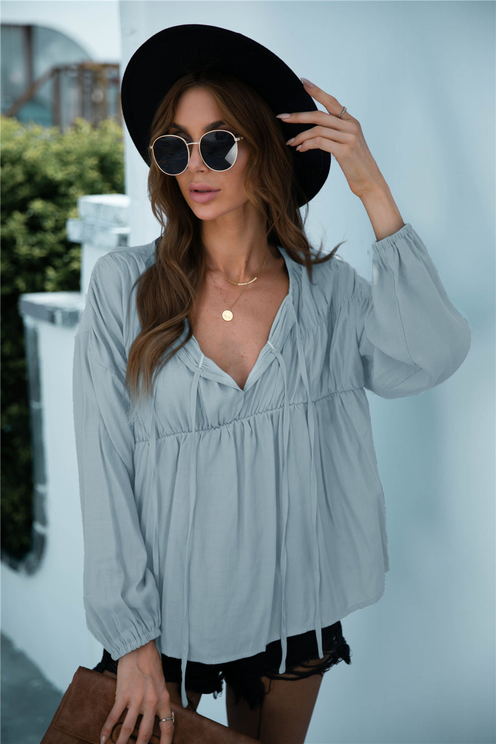 Avery Peplum Top
