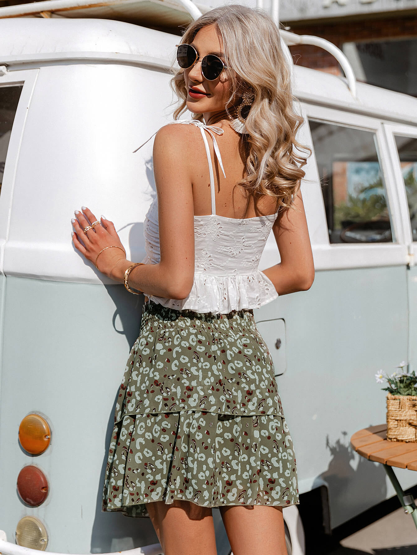 Lola Layered Mini Skirt