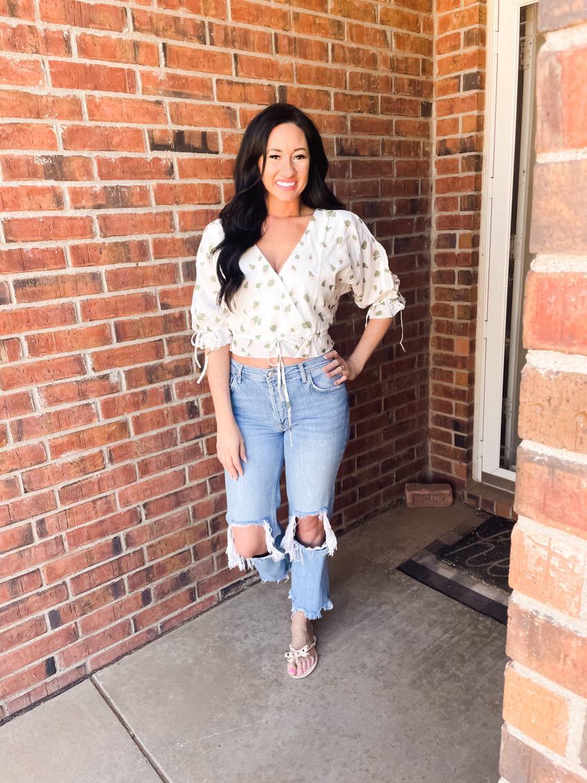 Marie Cropped Top (mediums only)