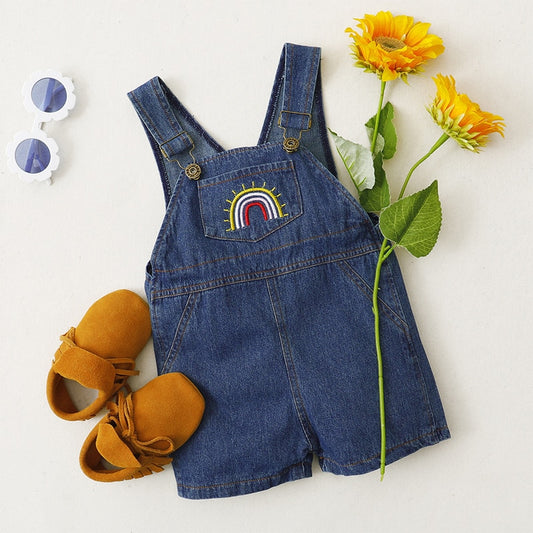 Sweet Rainbow Overalls