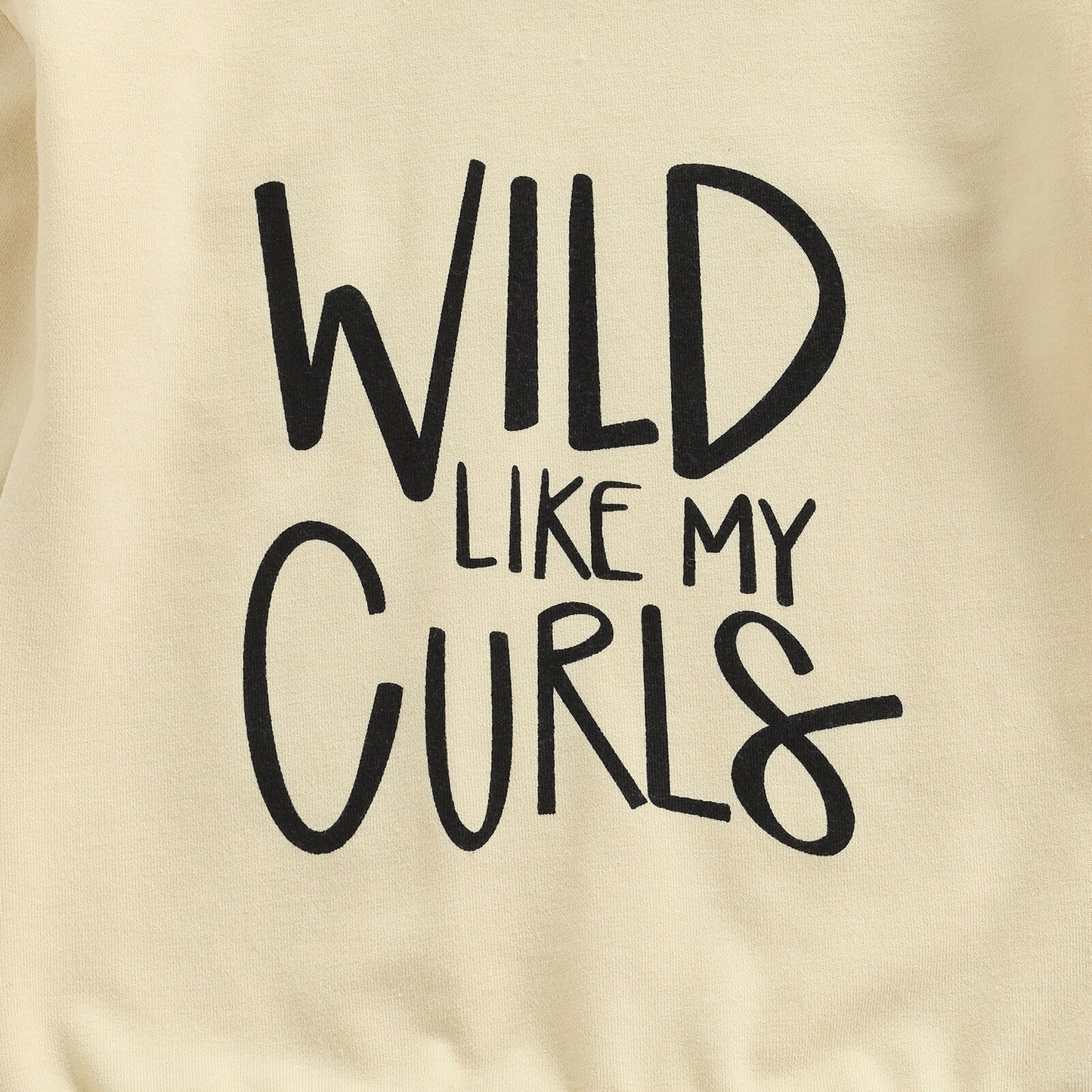 Wild Like My Curls Crewneck