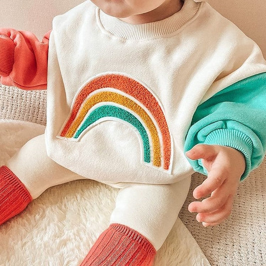 Margo's Rainbow Crewneck