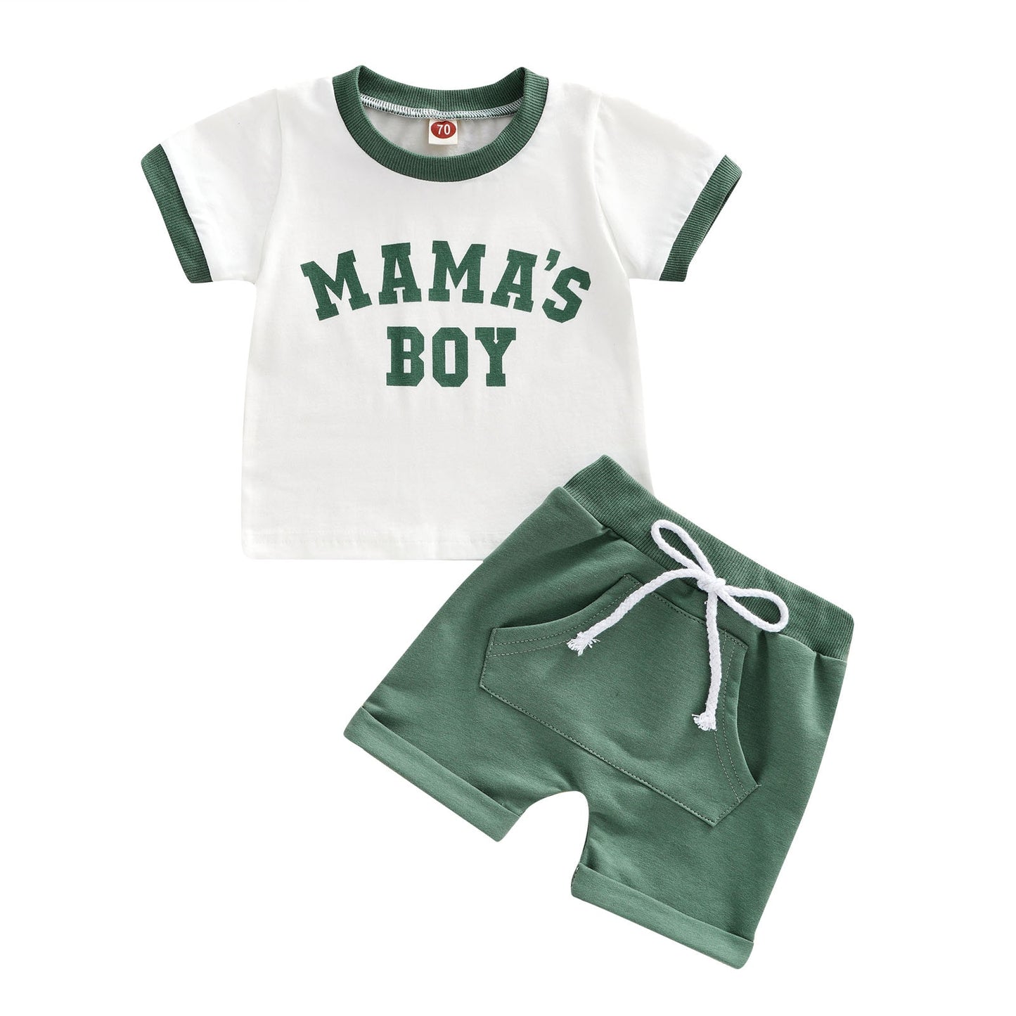 Mama's Boy Short-Sleeve Set