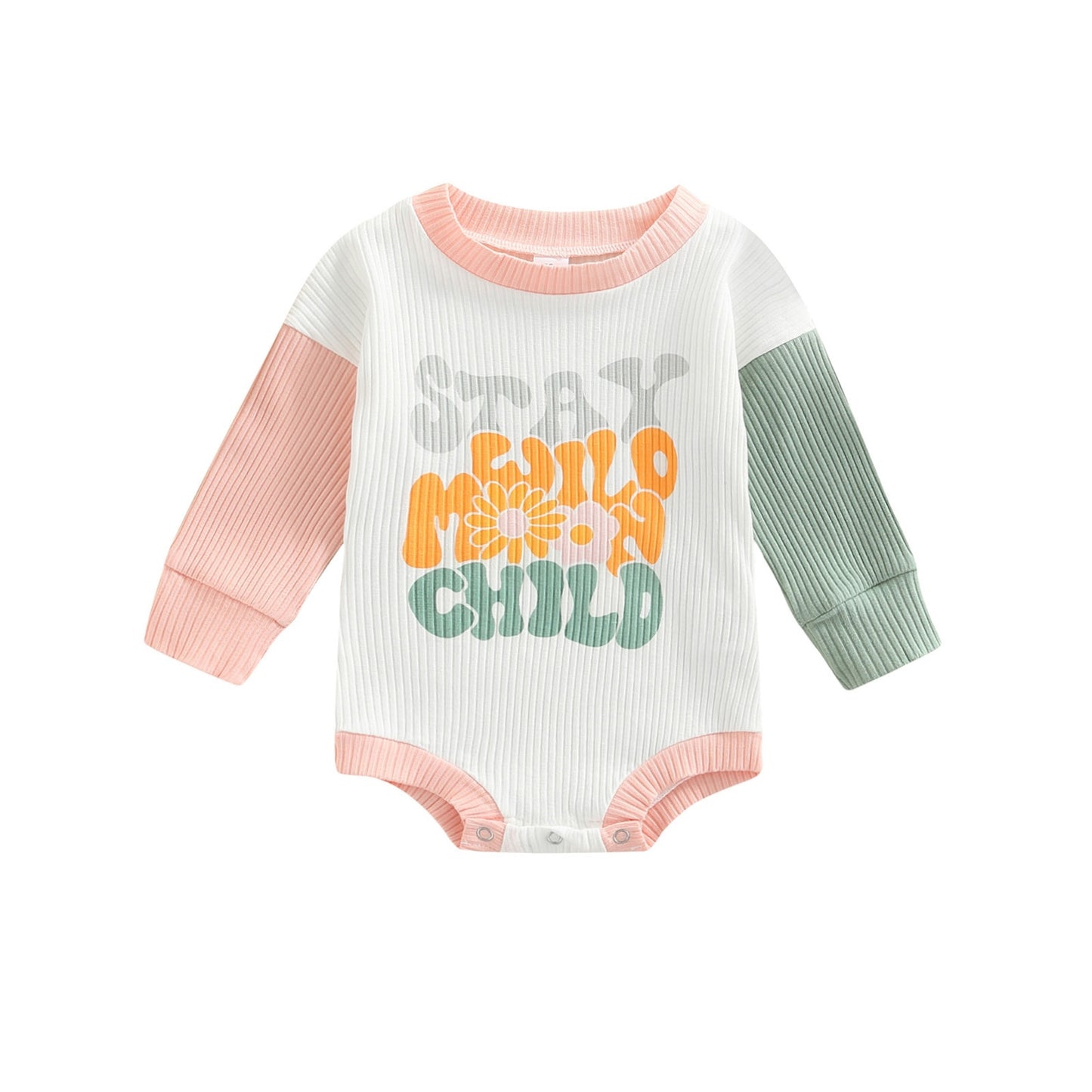 Stay Wild Ribbed Onesie