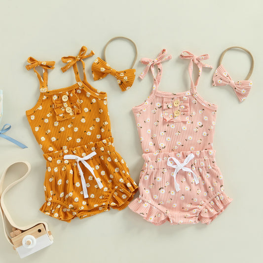 You Grow Girl Floral Set
