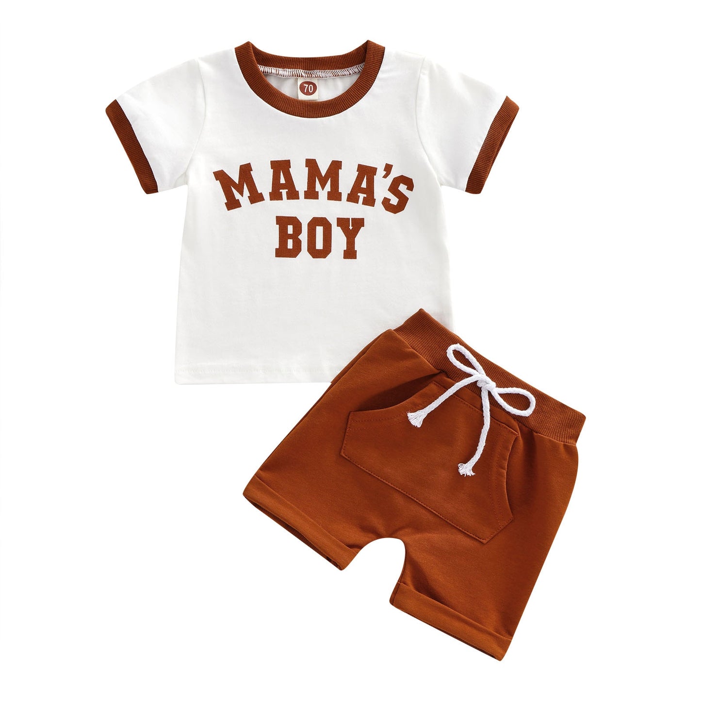 Mama's Boy Short-Sleeve Set
