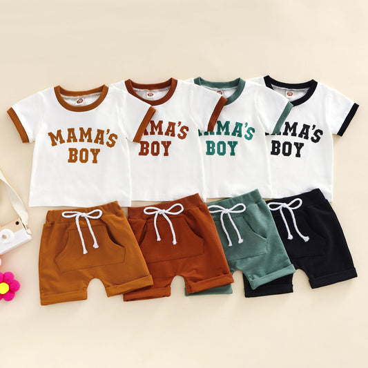 Mama's Boy Short-Sleeve Set