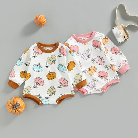 Pastel Pumpkin Bodysuit